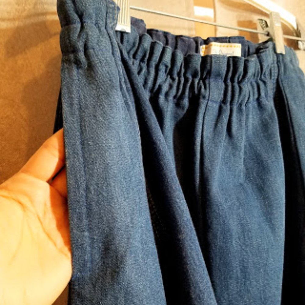 the original denim raggs skirt vintage - Picture 6 of 9